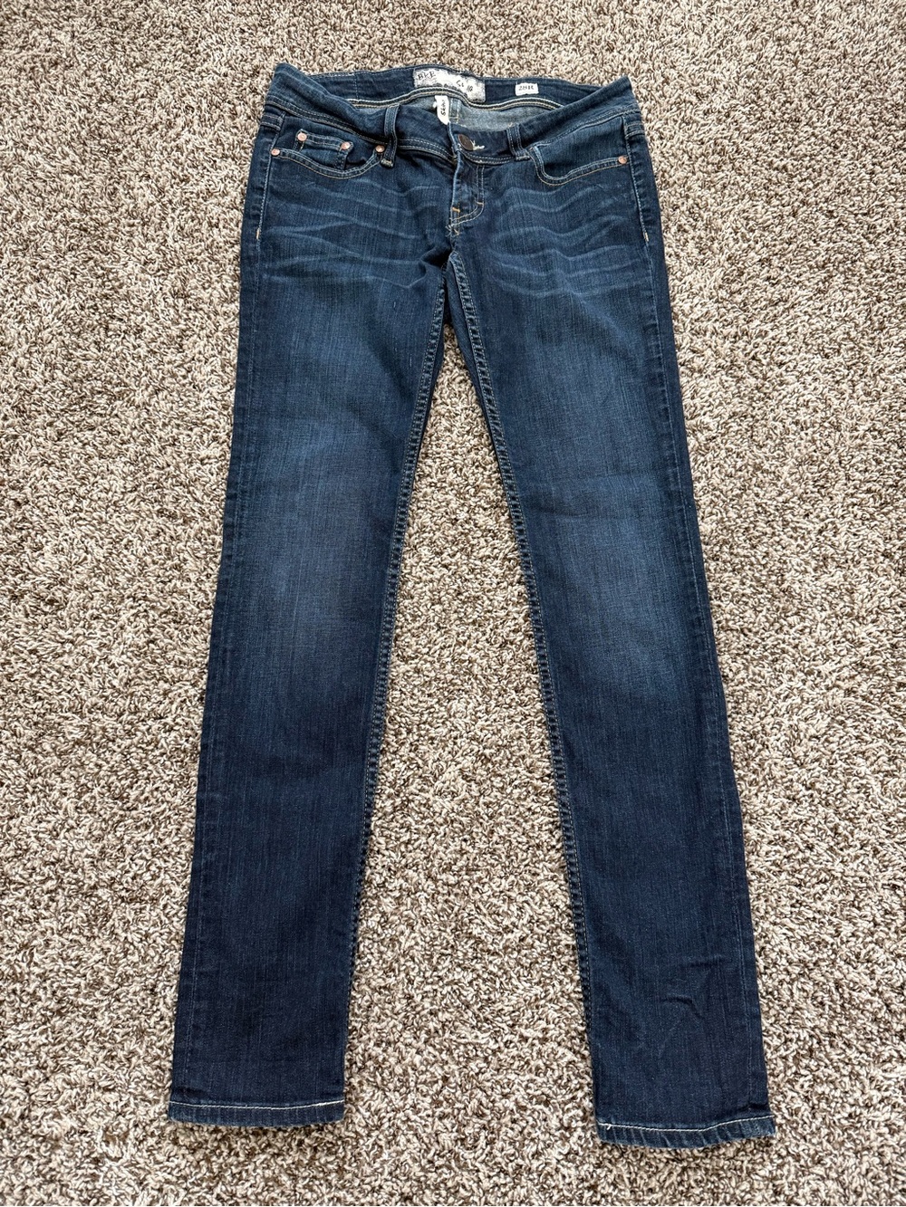 Dark Blue Women's Slim Jeans - BKE Stella